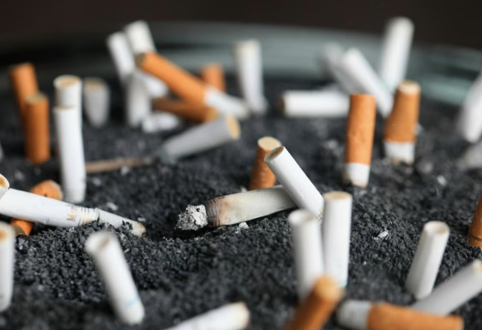 Disposed-of cigarette butts in New York - Lung Cancer